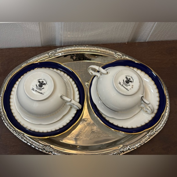 4 Pcs of Vintage Royal Swansea 'The Coronation' Made in England - Picture 5 of 11